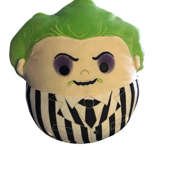 10-inch Beetlejuice Squishmallows Plush Toy Green Black - Picture 3 of 9